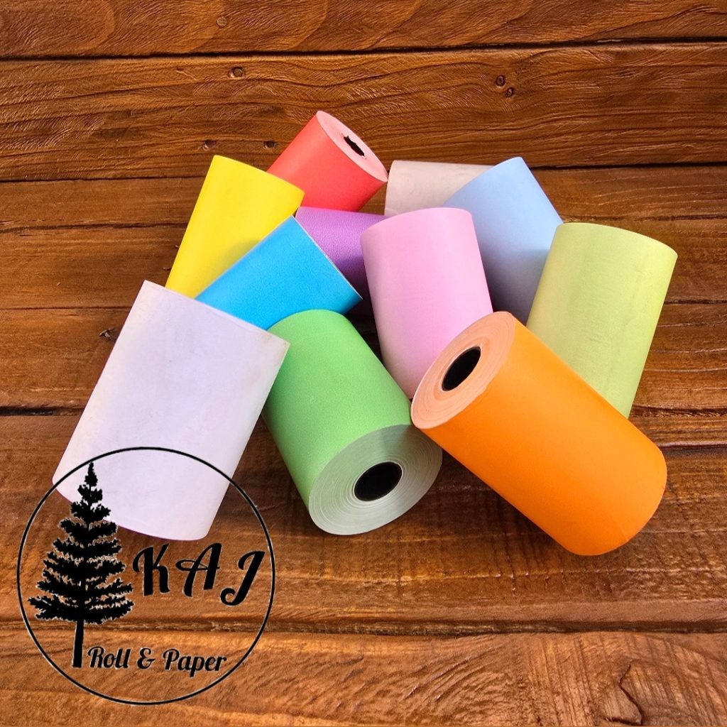 رول پرینتر حرارتی رنگی و ساده
